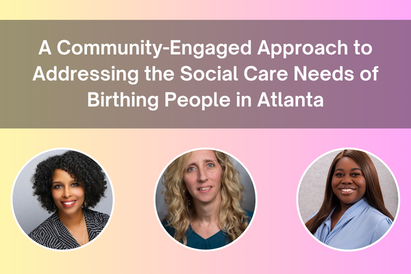 A Community-Engaged Approach to Addressing the Social Care Needs of Birthing People in Atlanta