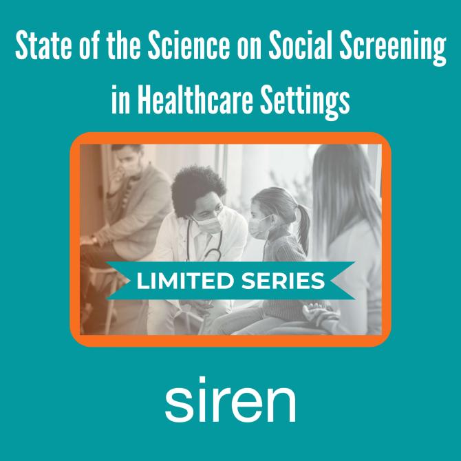 Implementation Research on Social Screening in Healthcare Settings